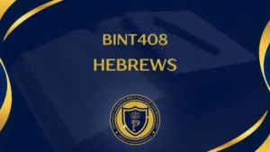 BINT408 HEBREWS