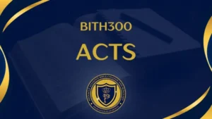 BITH300 ACTS