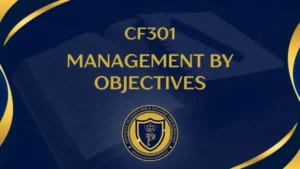 CF301 – Management by Objectives