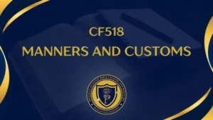 CF518 – Manners and Customs